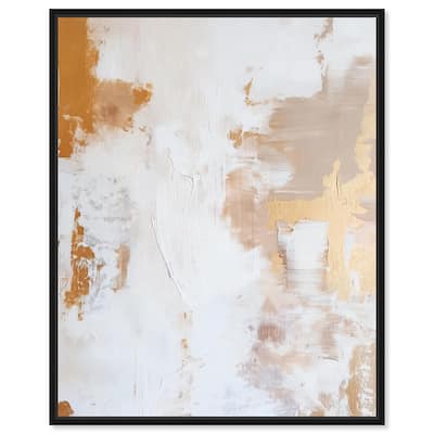 Golden Bronze Ripple I Canvas by Art Remedy