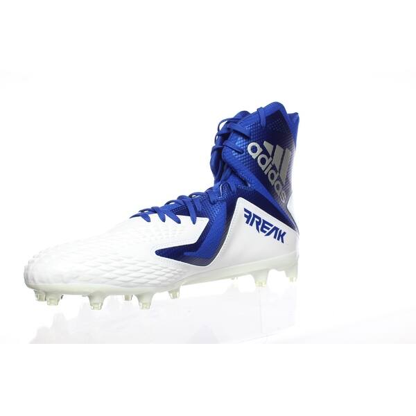 Shop Adidas Mens Freak X Carbon High Blue Football Cleats Size