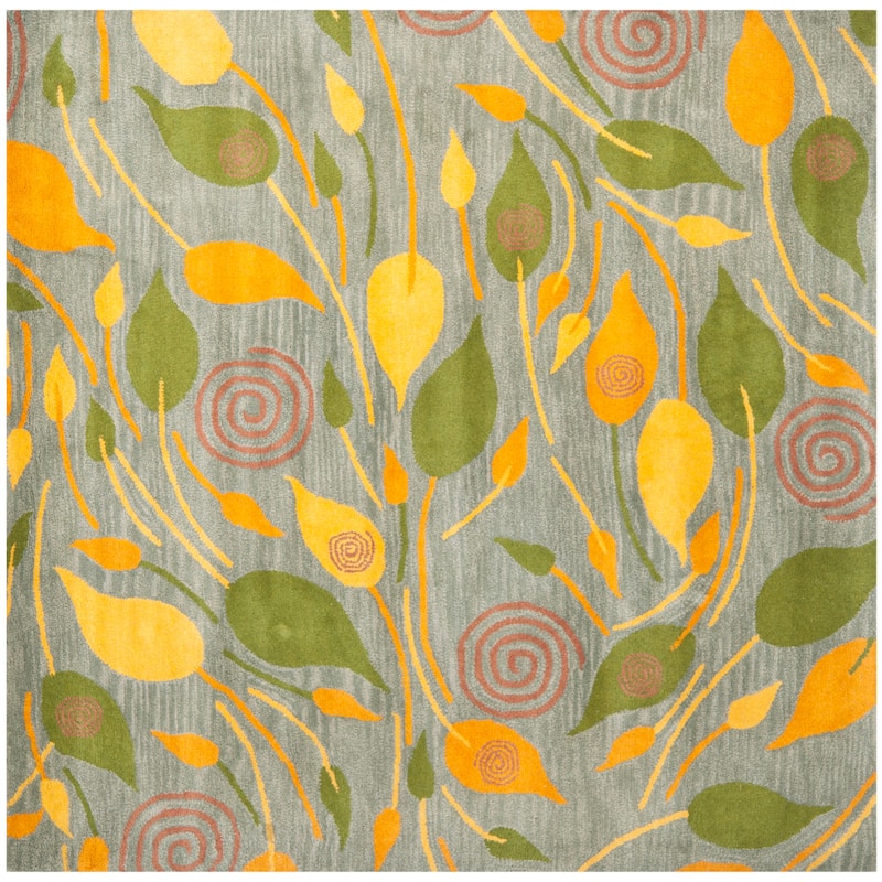 SAFAVIEH Handmade Soho Anjelica Foliage N.Z. Wool Rug
