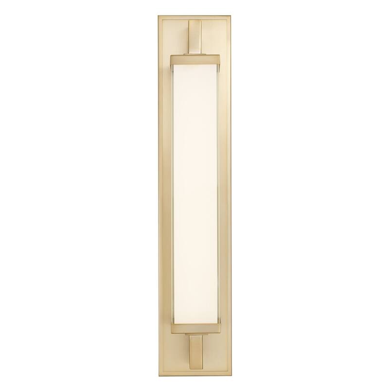 Zenith 22" Antique Brass LED Bathroom Vanity Light