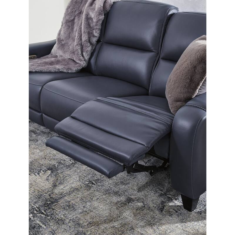 Signature Design by Ashley Mercomatic Blue 2-Piece Upholstery Package - 85.25" W x 39.75" D x 42" H