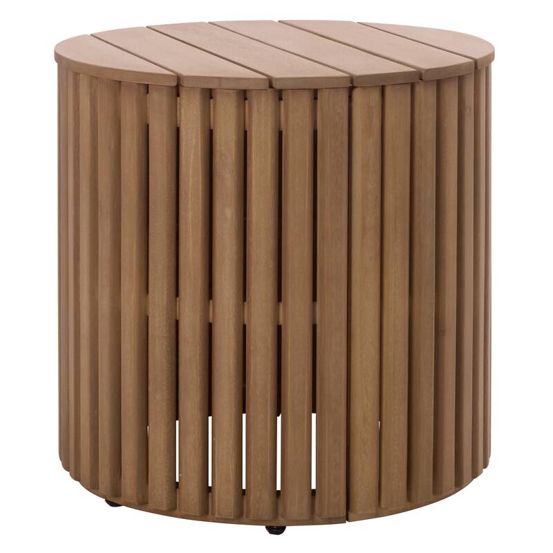 SAFAVIEH Couture Arielle Eucalyptus Wood Accent Table - 18"W x 18"D x 18"H