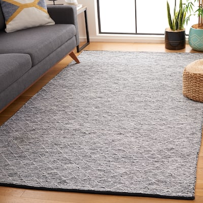 SAFAVIEH Handmade Ebony Fulvia Modern Wool Rug