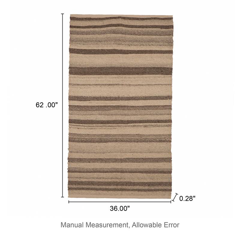 Glitzhome Modern Geometric Abstract Pattern High-Low Shag Area Rugs