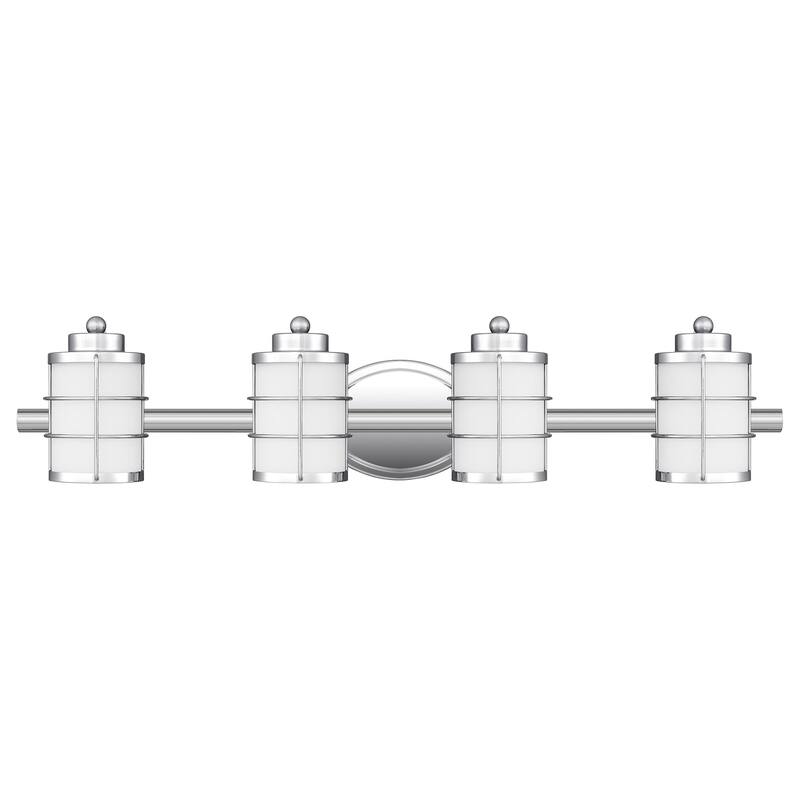 Harper 4-Light Polished Chrome Bath Light - Polished Chrome