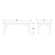 preview thumbnail 9 of 18, Cambridge Casual Caterina 4-piece Teak Patio Conversation Set