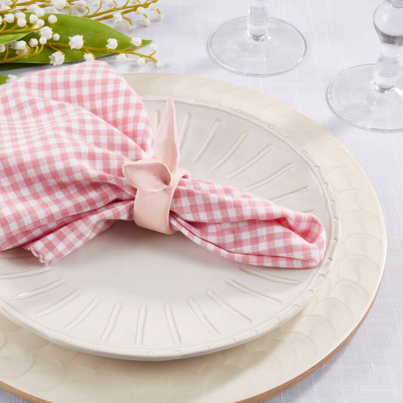 Napkin Rings With Bunny Ears Design (Set of 4)