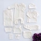 preview thumbnail 1 of 1, Newborn Coming Home Set Ecru