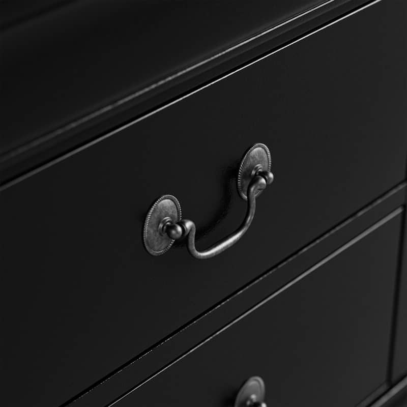 Furniture of America Devi Traditional Solid Wood 5-drawer Chest