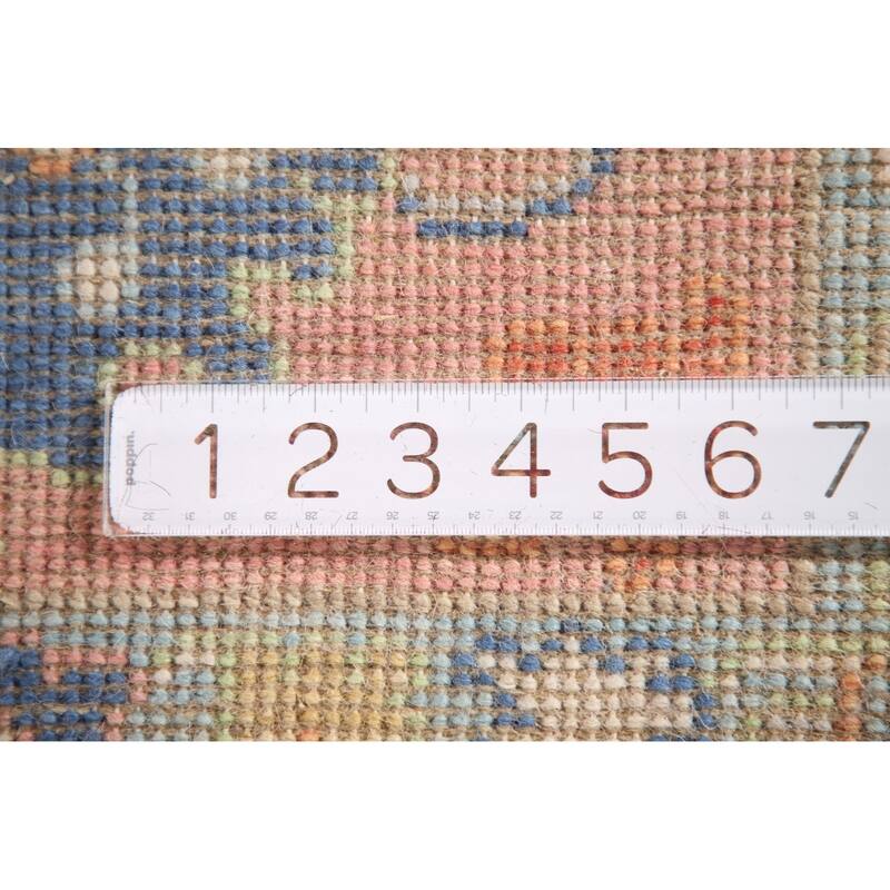 Colorful Oushak Oriental Accent Rug Wool Carpet - 2'6"x 5'9"