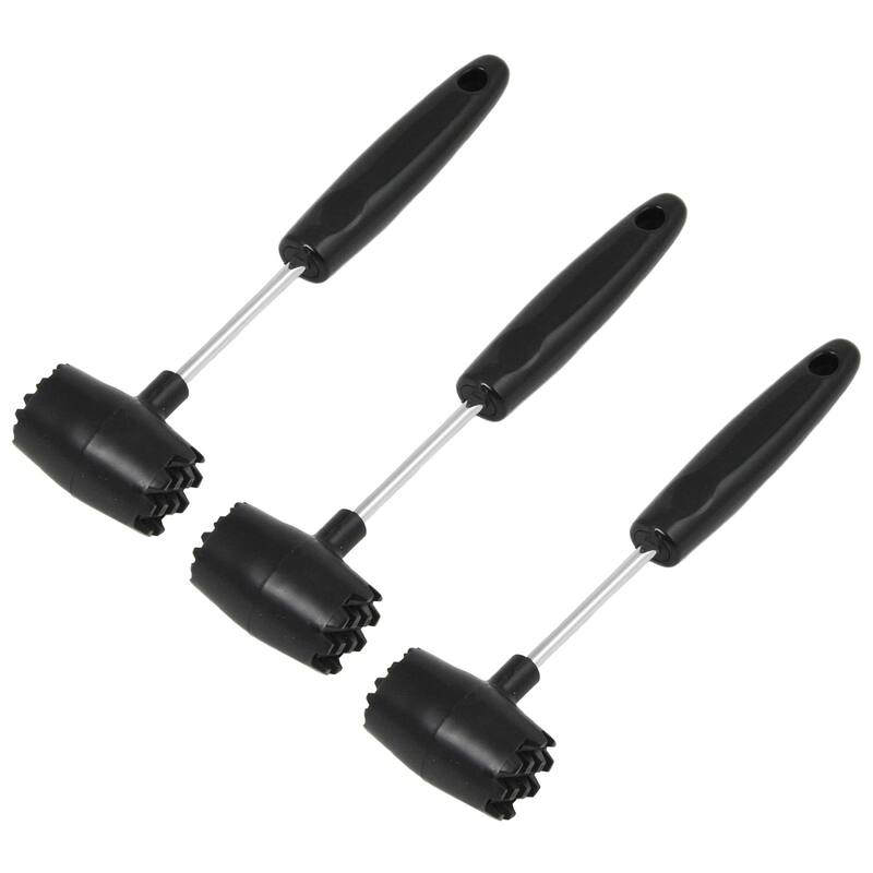 Chef Craft Weighted Head Meat Tenderizer Hammer - 3 Pack