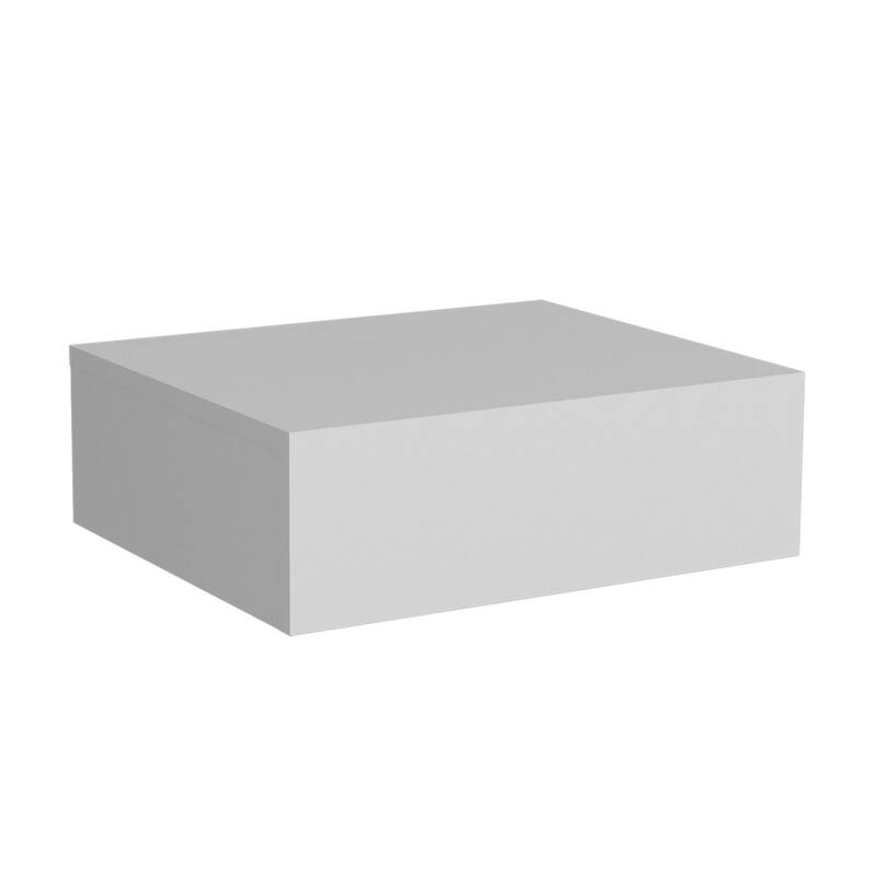 Milano Modern Floating Bedroom Nightstand with Storage Drawer
