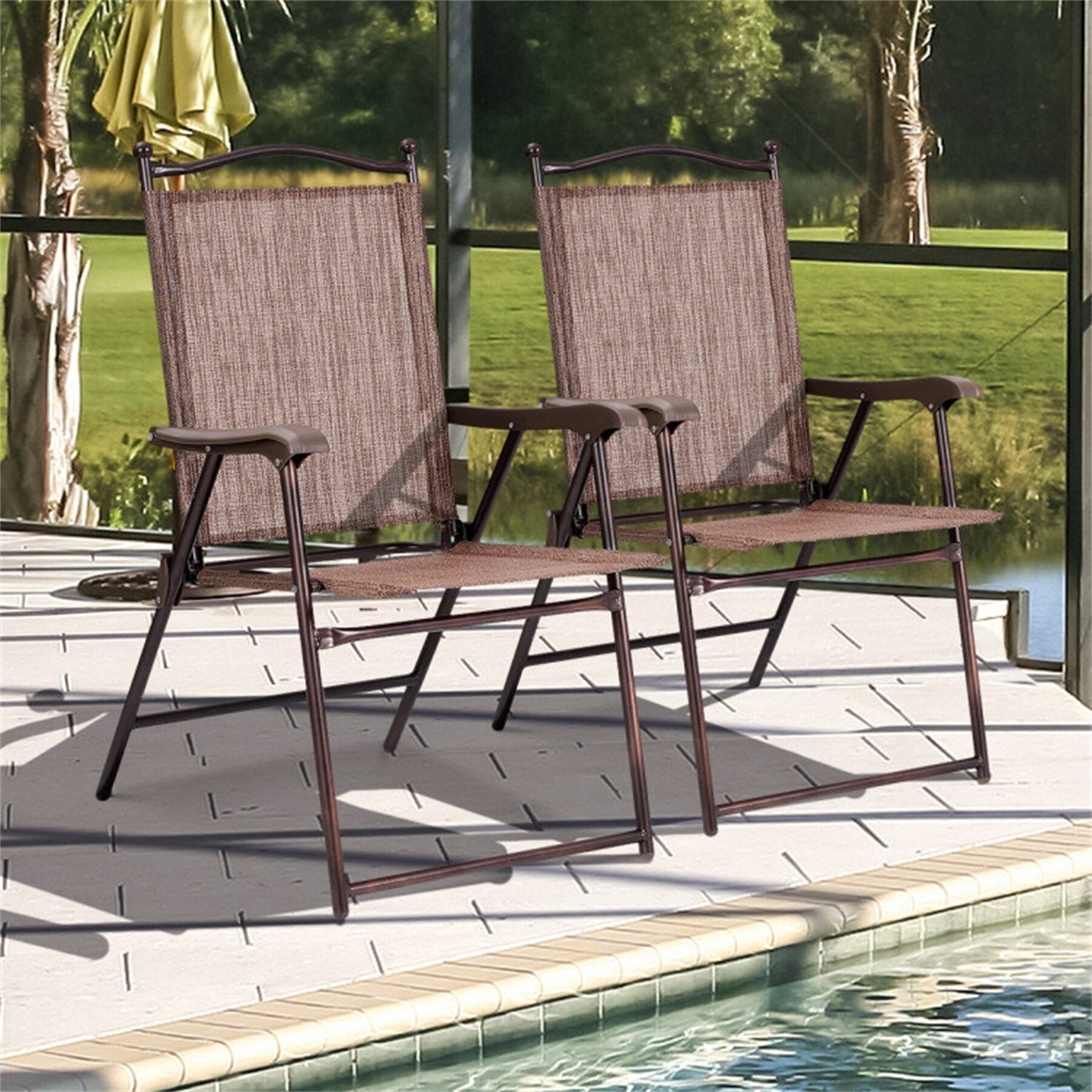 Camping deck sale chairs