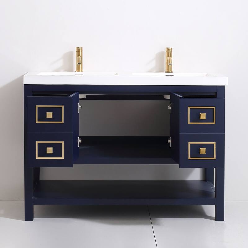 Davis 48" Double Bathroom Vanity Set