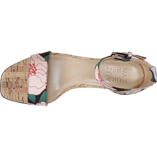 naturalizer floral sandals