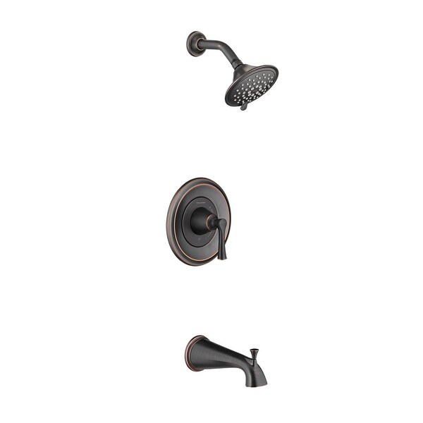 American Standard T722.502 Estate Pressure Balancing Valve Trim with Multi Function Shower Head and Tub Spout