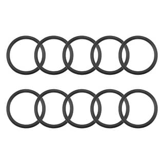 50 PCS Nitrile Rubber O-Rings - 69mm OD, 64mm ID, 2.5mm Width, Black Sealing Gaskets For Plumbing & Repair