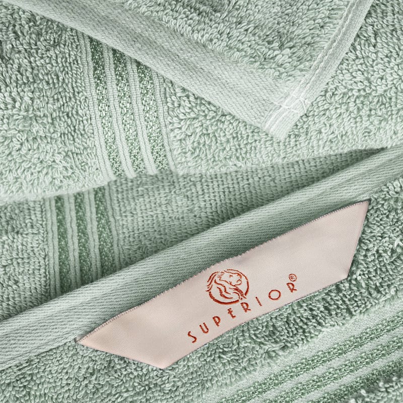 Superior Heritage Egyptian Cotton Absorbent 8-Piece Towel Set