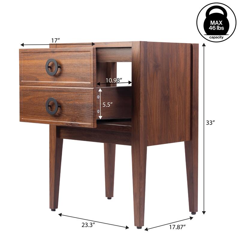 Corbin Classic 1-Drawer Bath Vanity Base Only (Sink Basin Not Included)