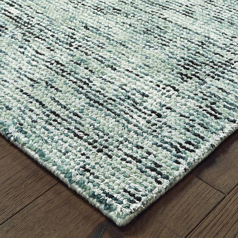 Style Haven Langley Hand-tufted Wool and Viscose Shaded Solid Area Rug