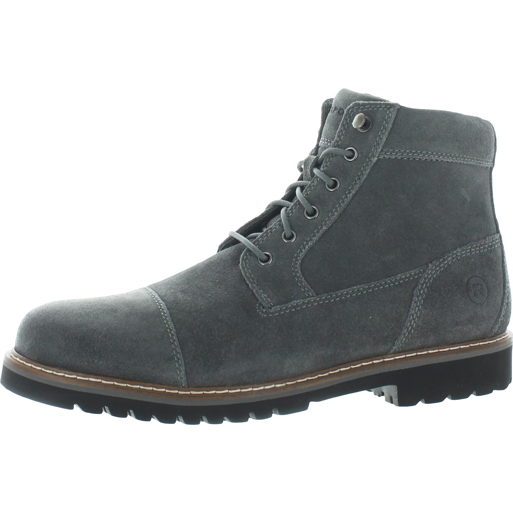 Marshall rugged leather ankle boots