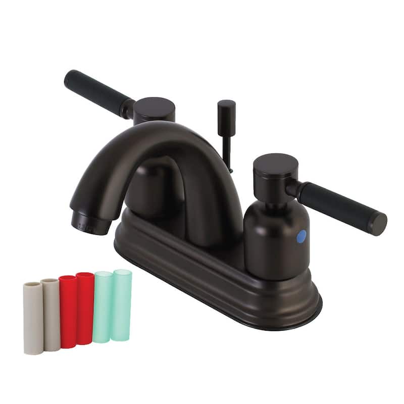Kingston Brass Kaiser 1.2 GPM Centerset Bathroom Faucet with - Oil Rubbed Bronze