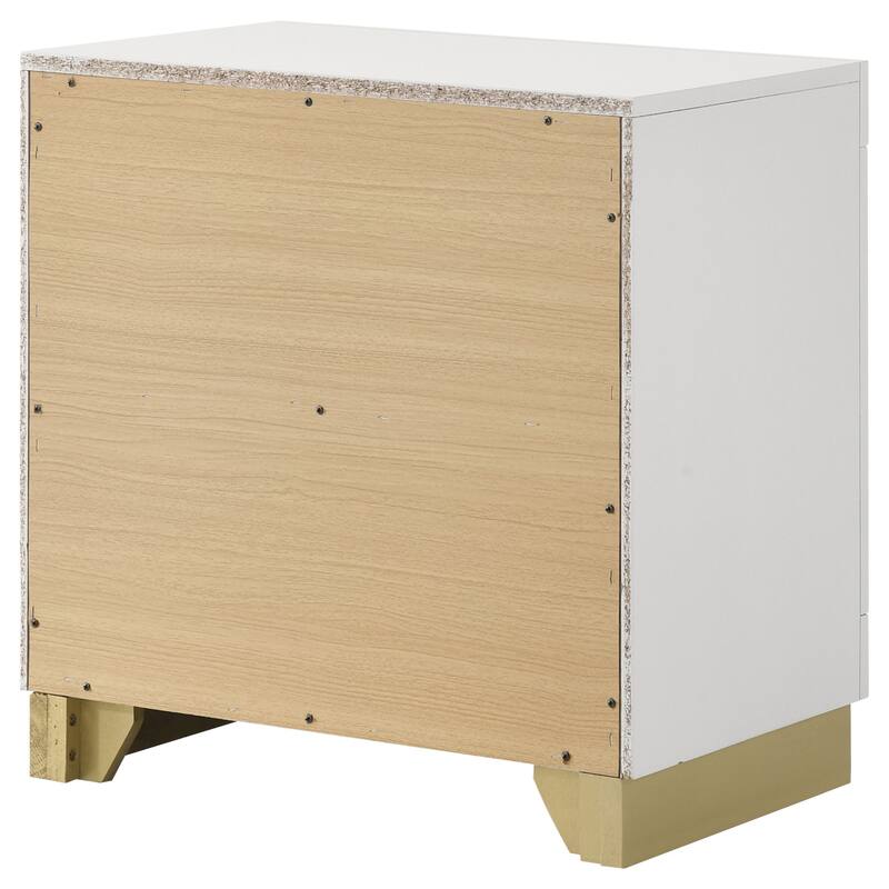 Caraway Contemporary 2-drawer Nightstand