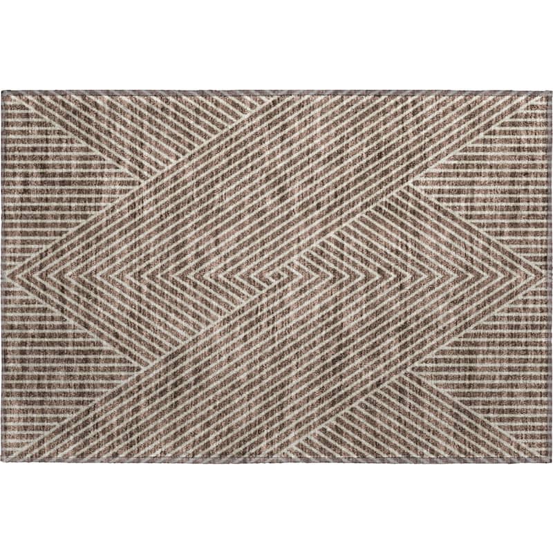 Premium Washable Super Soft Modern Geo Mayfield Rug