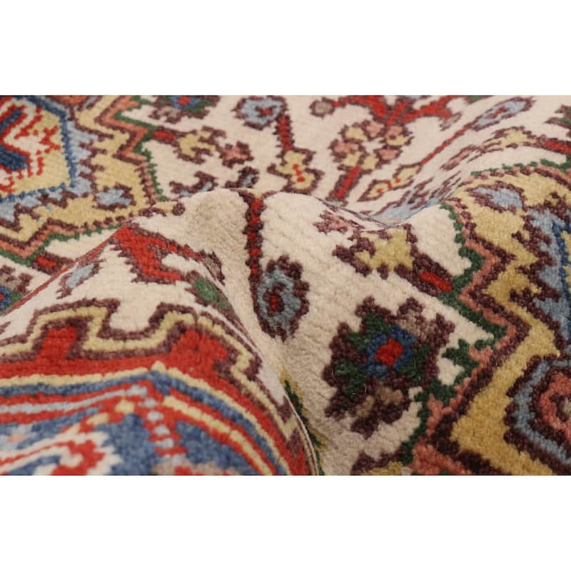 ECARPETGALLERY Hand-knotted Serapi Heritage Cream Wool Rug - 2'6 x 24'0