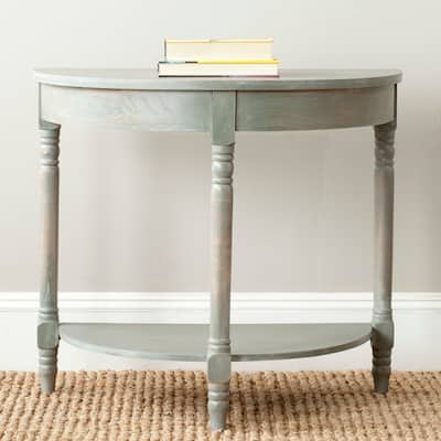 SAFAVIEH Randell Ash Grey Console - 30" x 16" x 27"