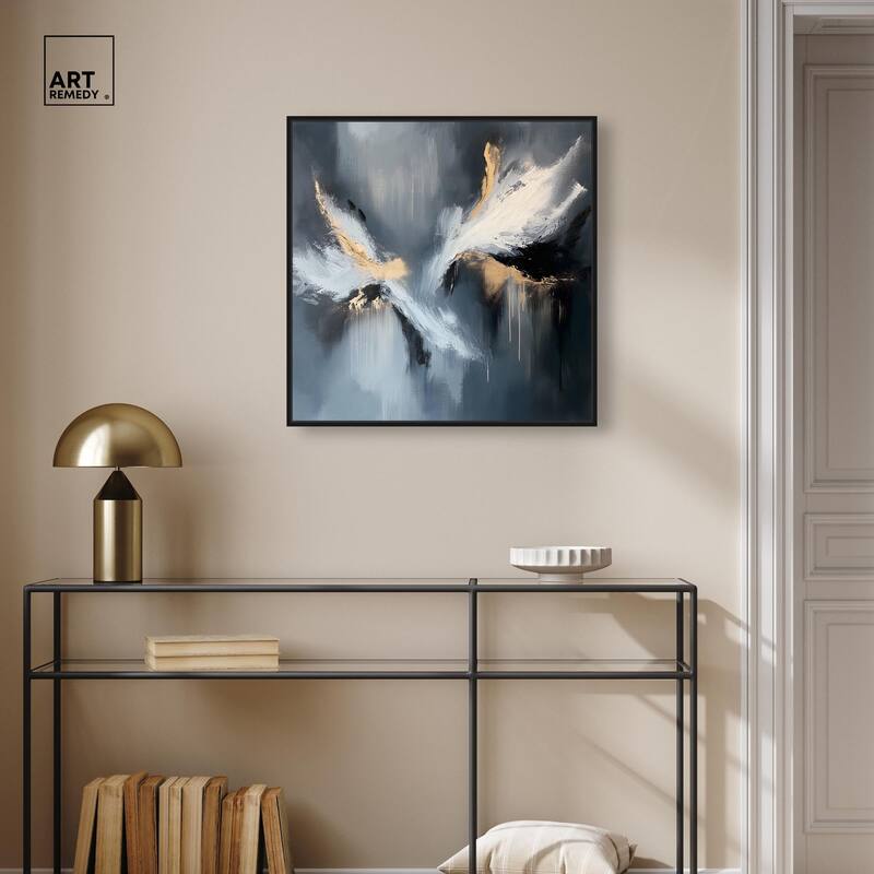 Wings of Gold Canvas by Art Remedy