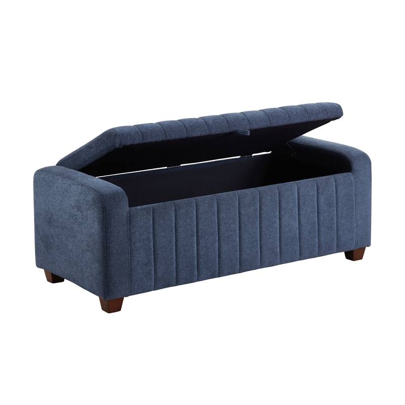 Upholstered Bench with Internal Storage