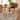 Kyle Bohemian Natural Brown Woven Rattan Dining Arm Chair with Cushion