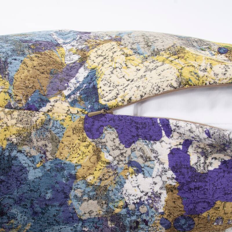 Allan Andrews 20" x 20" Stanton Eggplant Pillow - Down Fill