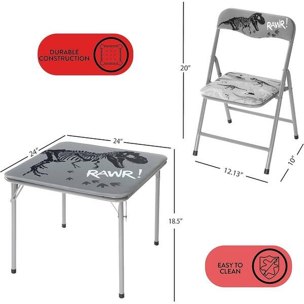 dimension image slide 1 of 3, Heritage Kids Three Piece Table and Chair Set