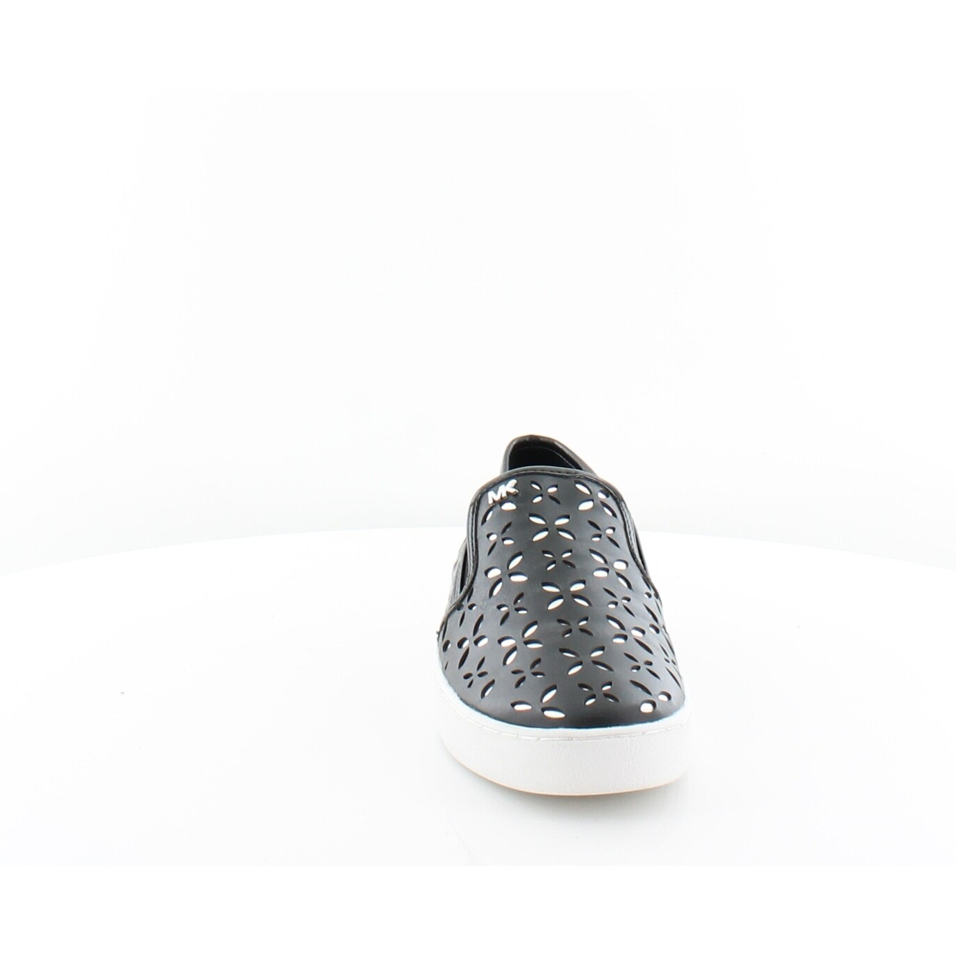 michael kors keaton slip on silver