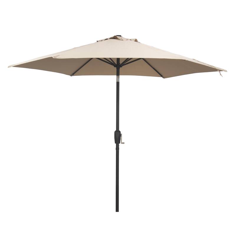 9 ft Powder Coated Aluminum Market Outdoor Patio Umbrella