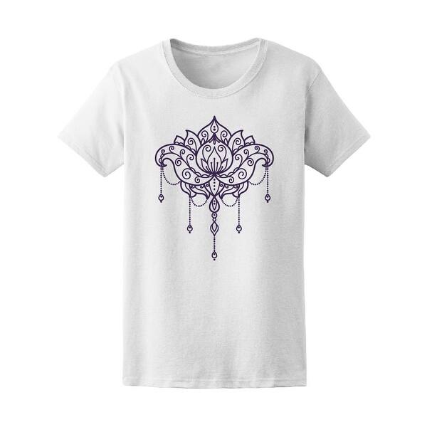 Shop Lotus Flower Mandala Style Women S Tee Image By