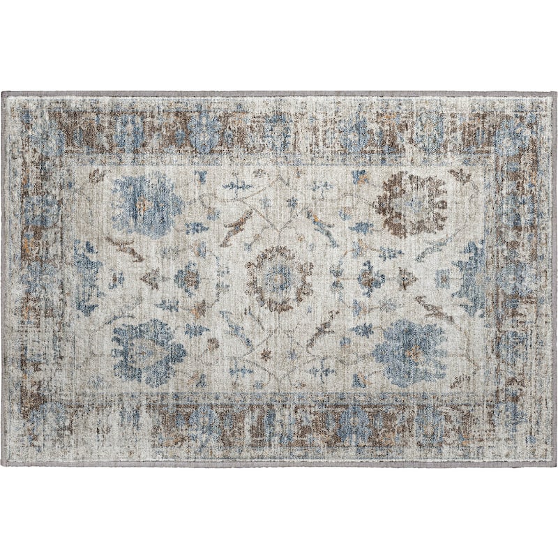 Premium Washable Super Soft Vintage Traditional Mayfield Rug