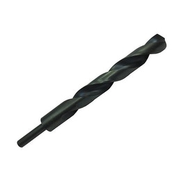 6 Pcs, High Speed Steel, Black Oxide, 17/64" HSS Reduced Shank Drill ...