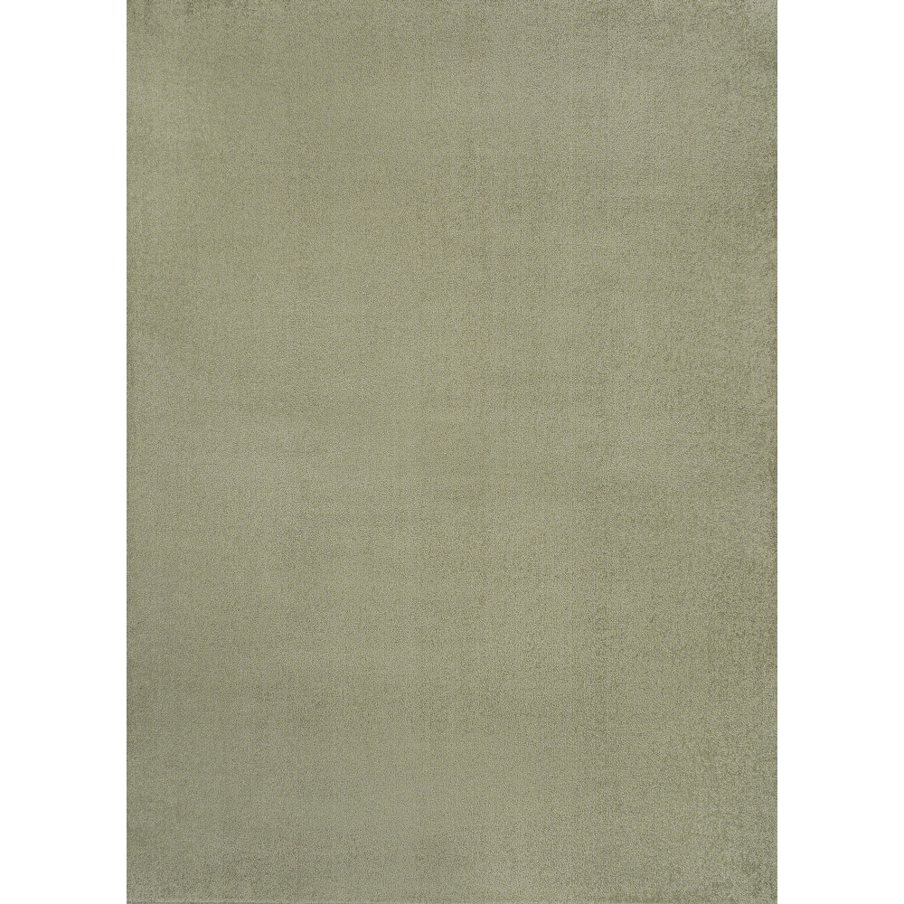 JONATHAN Y Fawning Classic Solid Low-Pile Machine-Washable Terra Area Rug