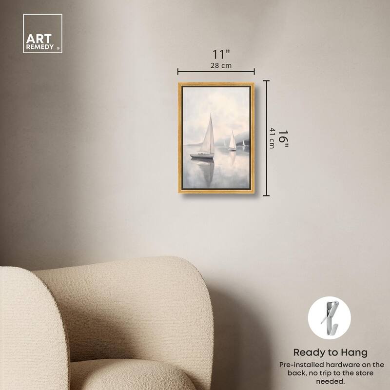 Dreaming of Sails Canvas by Art Remedy