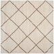 preview thumbnail 15 of 161, SAFAVIEH Hudson Shag Estella Diamond Trellis 2-inch Thick Rug