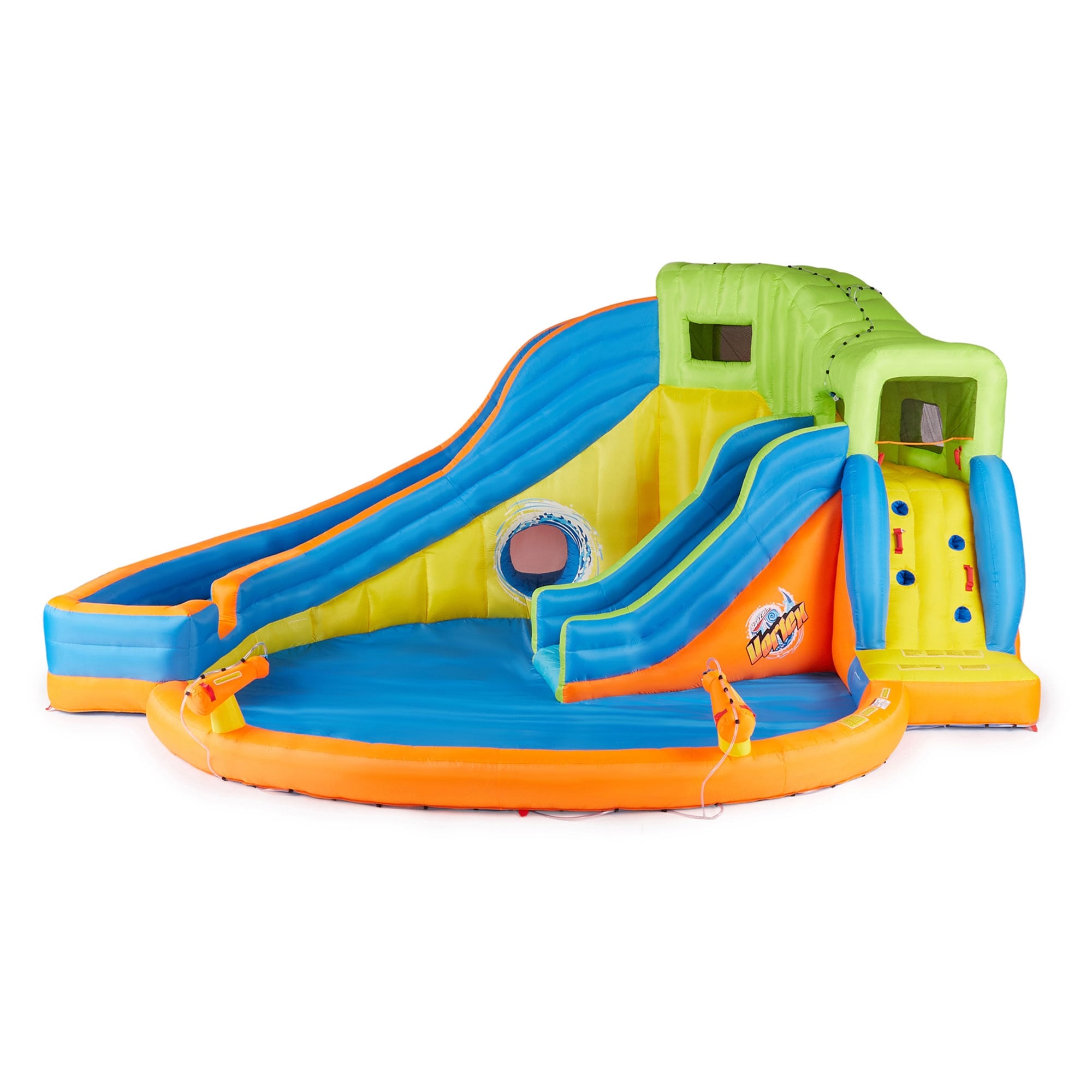 Banzai Pipeline Twist Kids Inflatable Outdoor Water Pool Aqua Park