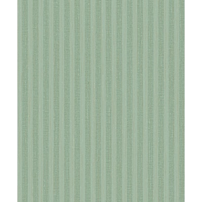 Brodie Green Stripe Wallpaper - 21in x 396in x 0.025in