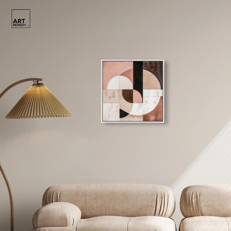Modern Shapes I Canvas by Art Remedy