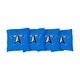 preview thumbnail 1 of 1, Massachusetts Boston UMASS Beacons Blue Cornhole Bags All-Weather Resin Filled