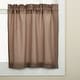 preview thumbnail 24 of 30, Sweet Home Collection Opaque Ripcord Kitchen Window Curtains - Swag, Tier & Valance