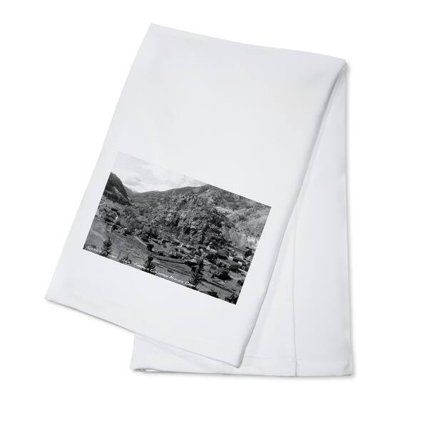 Silver Plume CO Famous Mining Camp Vintage Photo (100 Cotton Towel