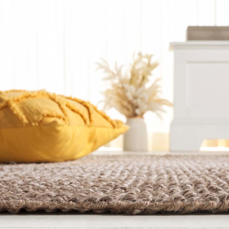 SAFAVIEH Flatweave Natural Tansu Fiber Farmhouse Jute Rug
